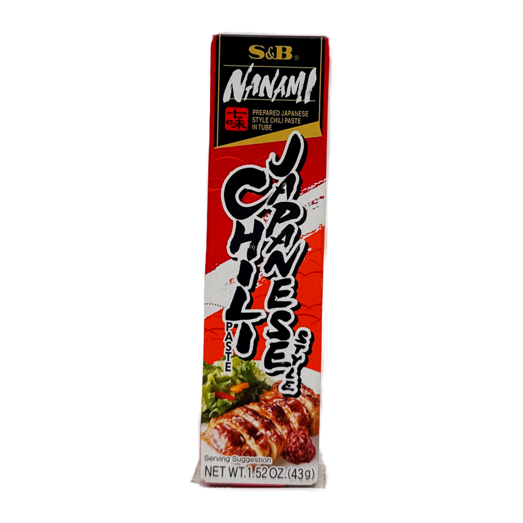 S&B Nanami Japanese Style Chili Pasate 43G