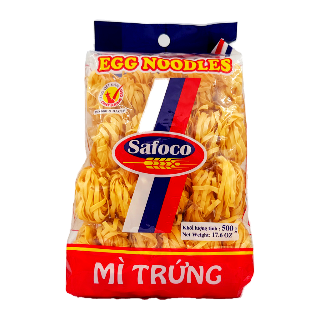 Safoco Egg Noodle Mi Xao (Thick) 500G