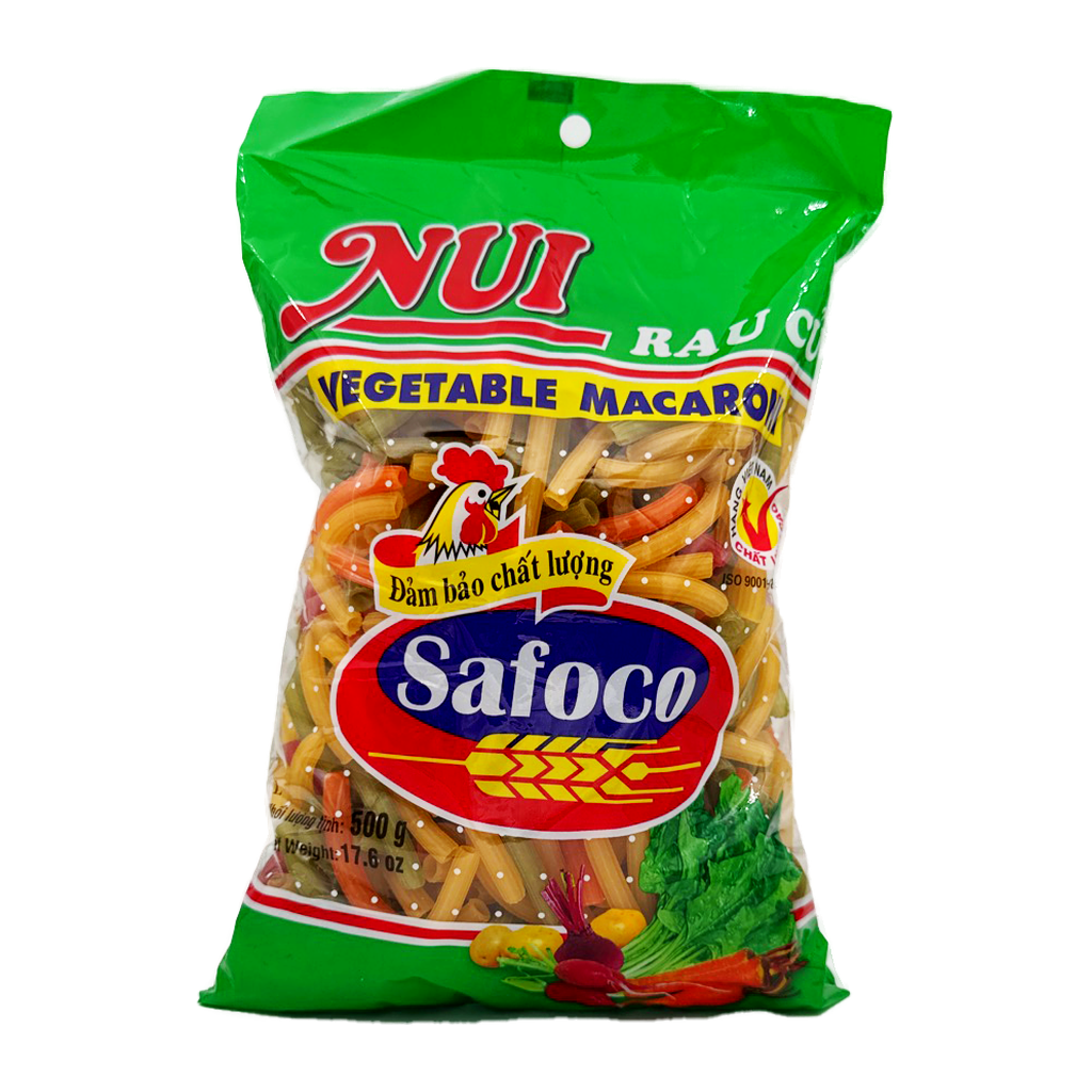 Safoco Rice Macaroni Vegetable 500G