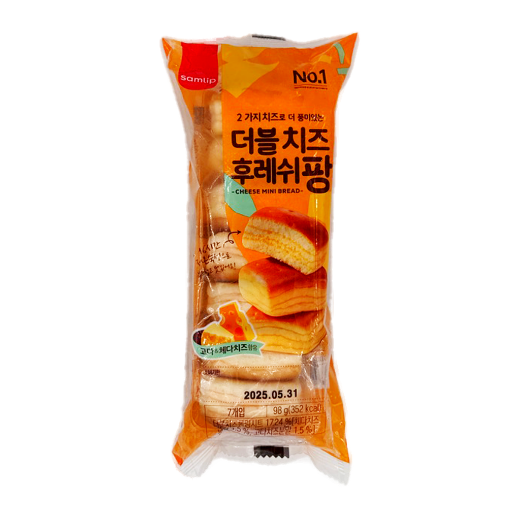 Samlip Cheese Mini Bread 98G