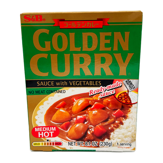 Sb Golden Curry Retort Med Hot 230G