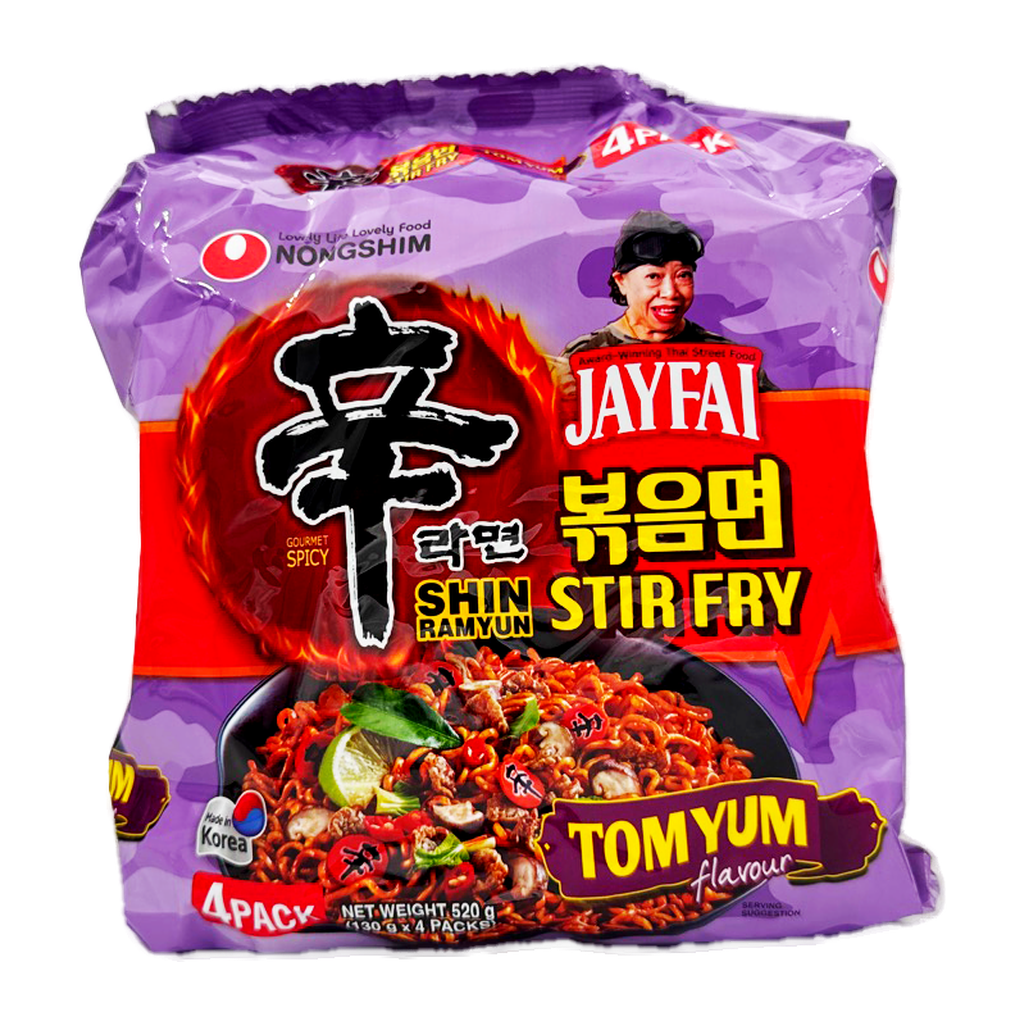Shin Ramen Jay Fai Stir Fry Tomyum Flavour. 5Pkt