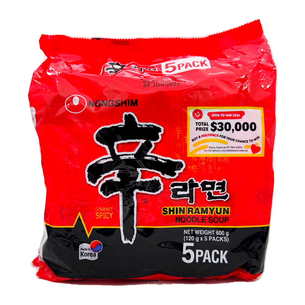 Shin Ramyun Noodle 120G 5Pk