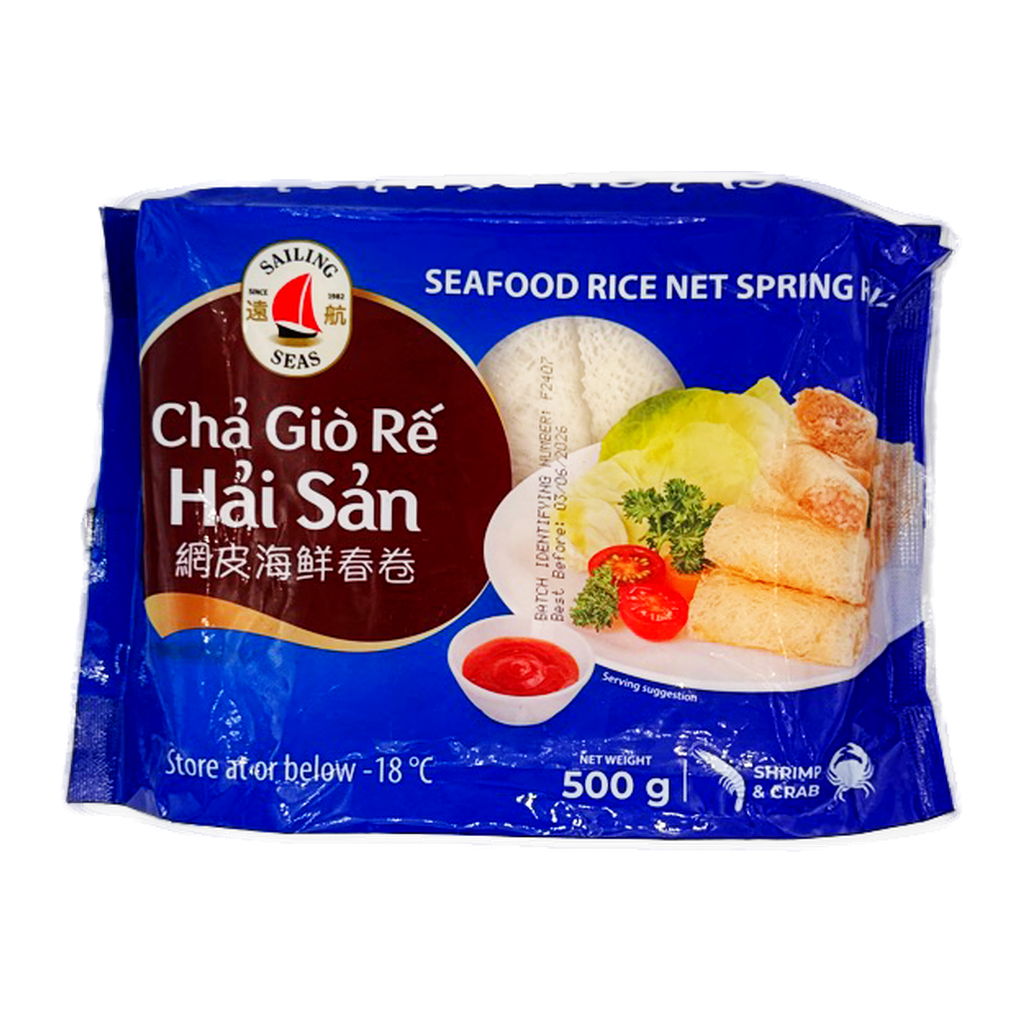 Spring Roll Seafood Rice Net 500G