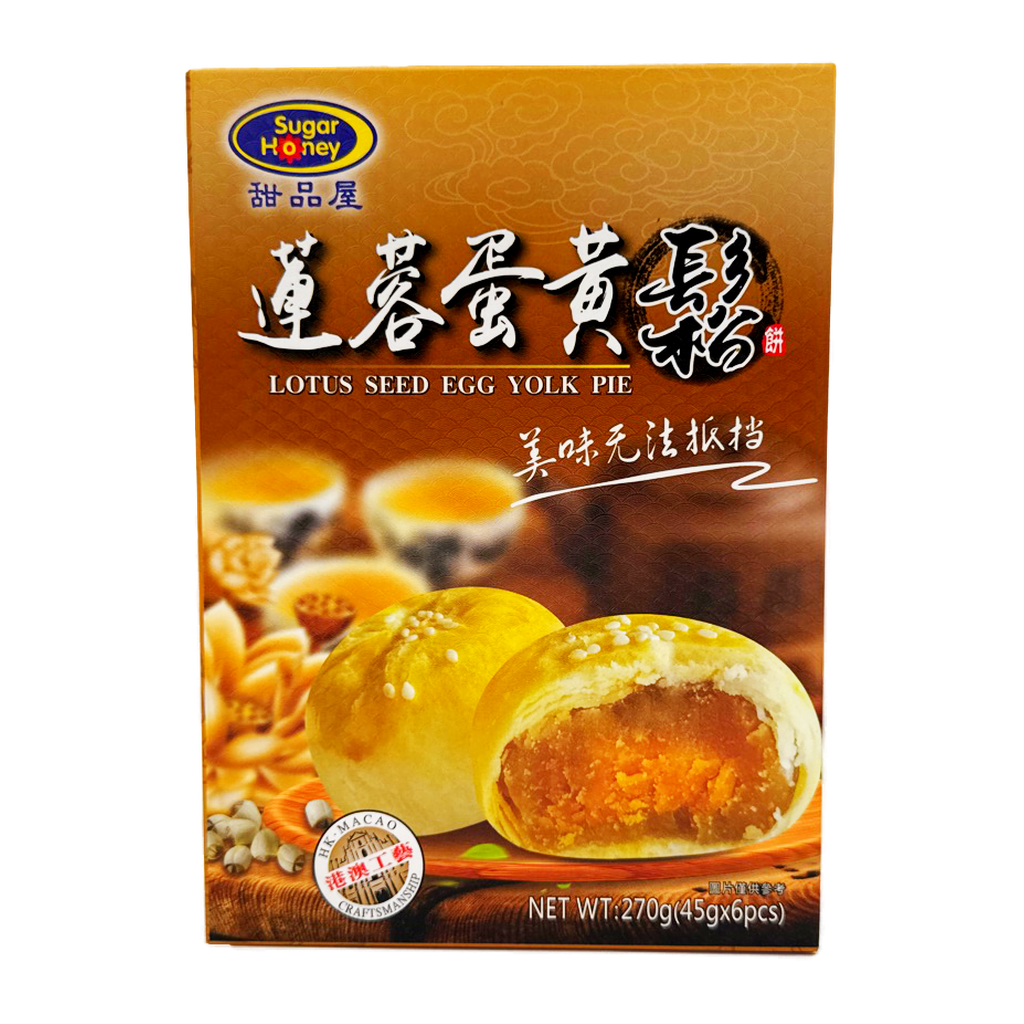 Sugar Honey Lotus Seed Egg Yolk Cake 6P 270G