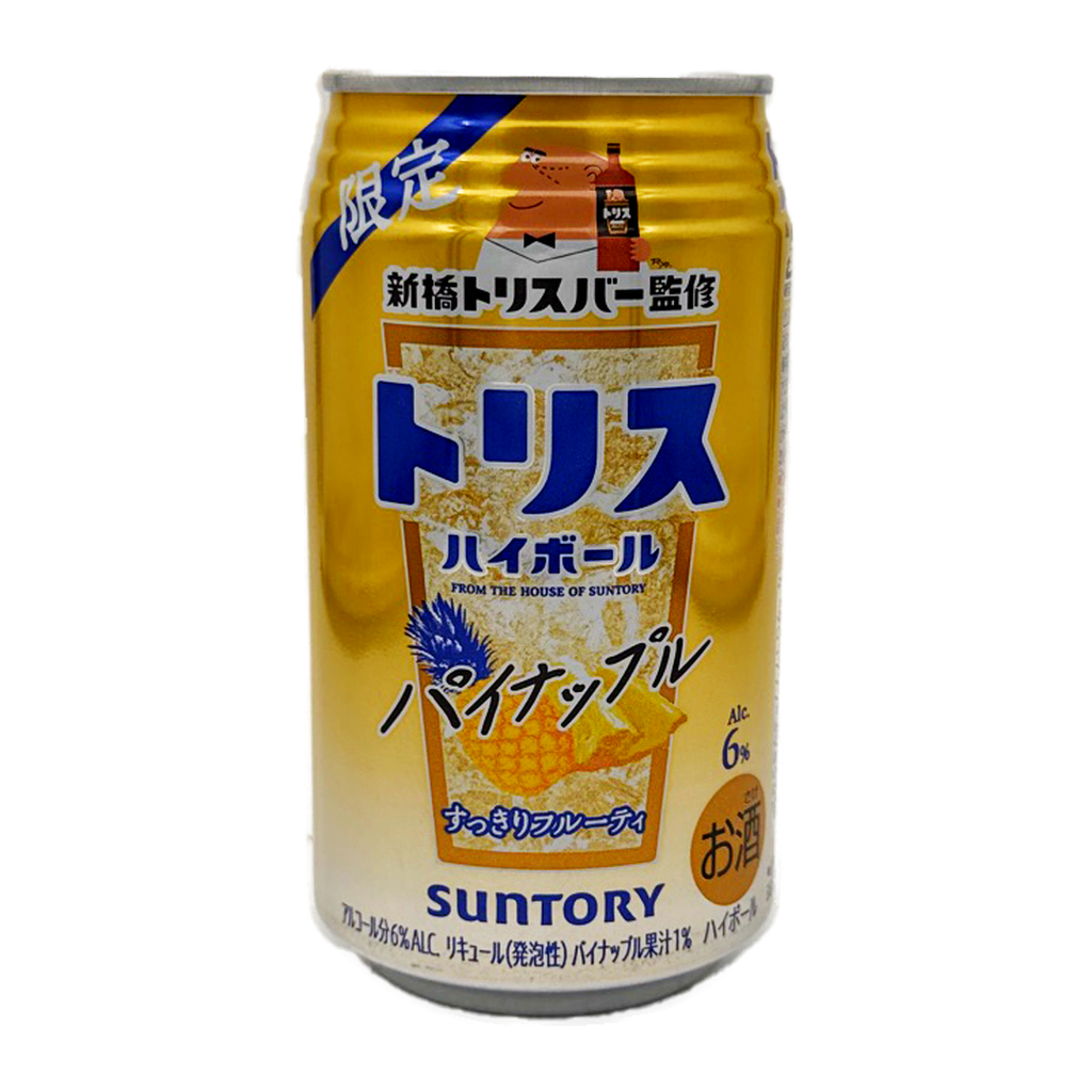 Suntory Torys Highball Pineapple 350Ml Alc 6%