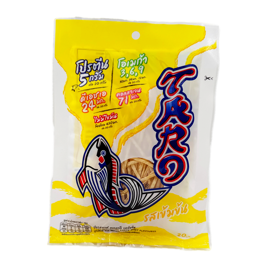 Taro Fish Snack Spicy 38.4G