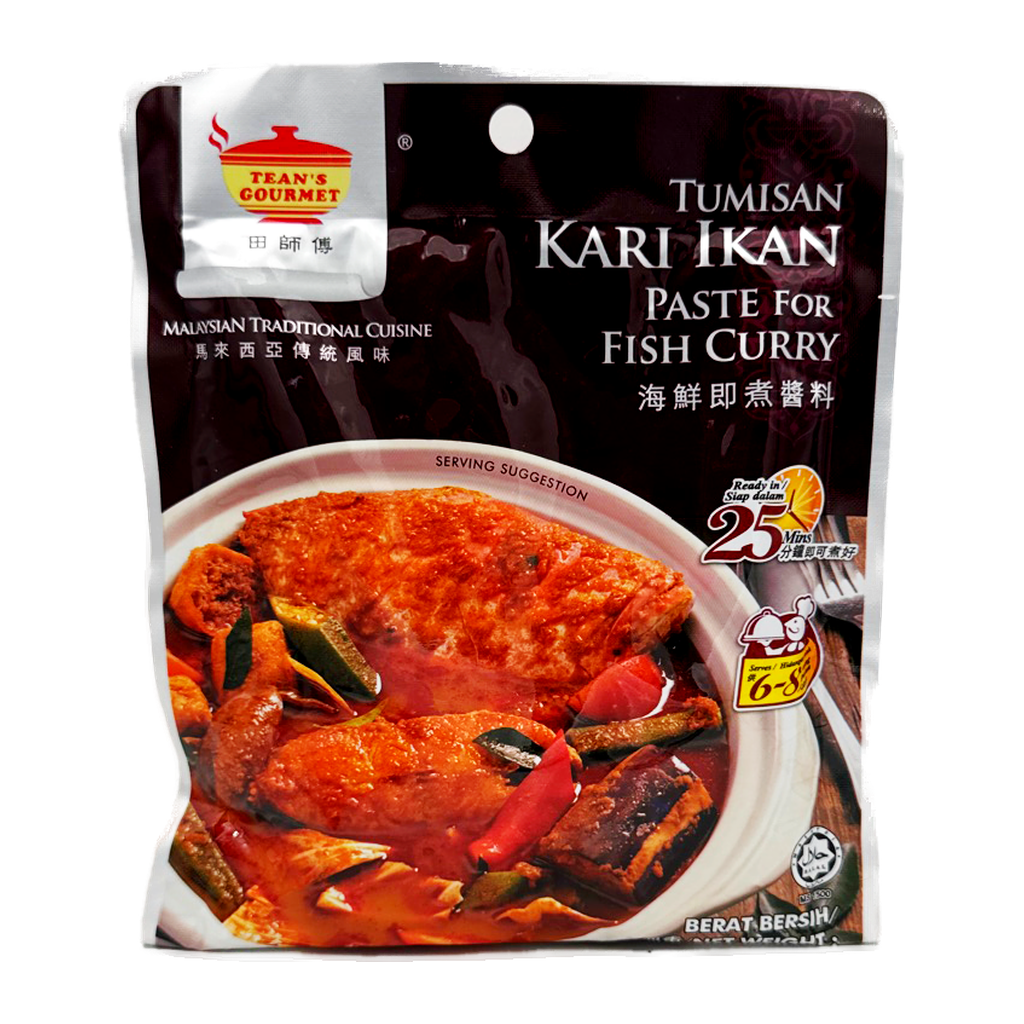 Teans Fish Curry Kari Ikan 200G