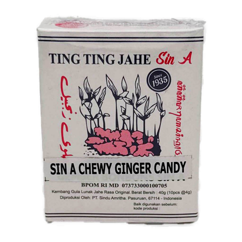 Ting Ting Jahe Chewy Ginger Candy 40G