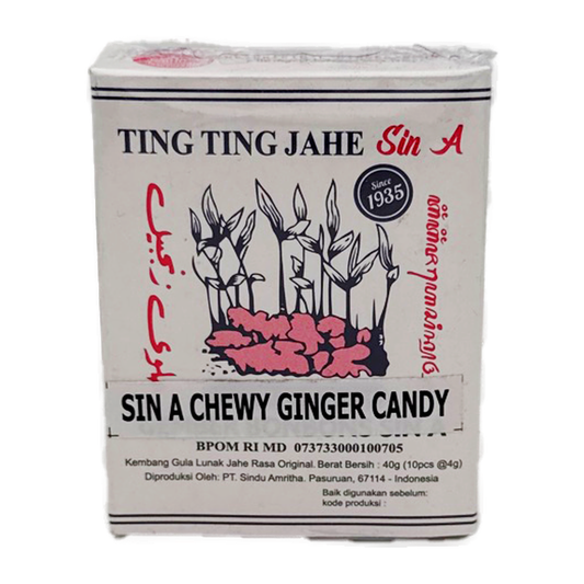 Ting Ting Jahe Chewy Ginger Candy 40G