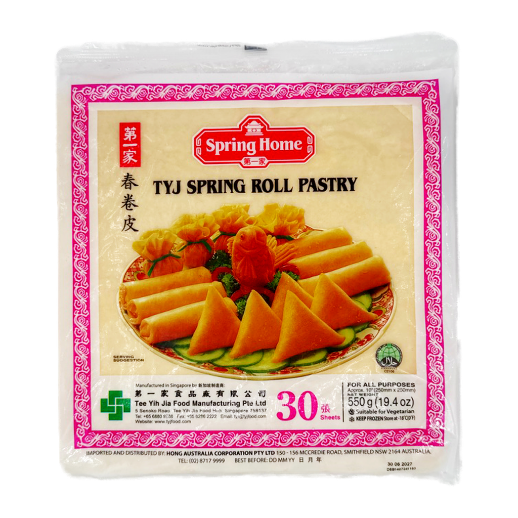 Tyj Spring Roll Pastry #10 30Pcs