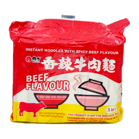 Weilih Spicy Beef Noodle 125G