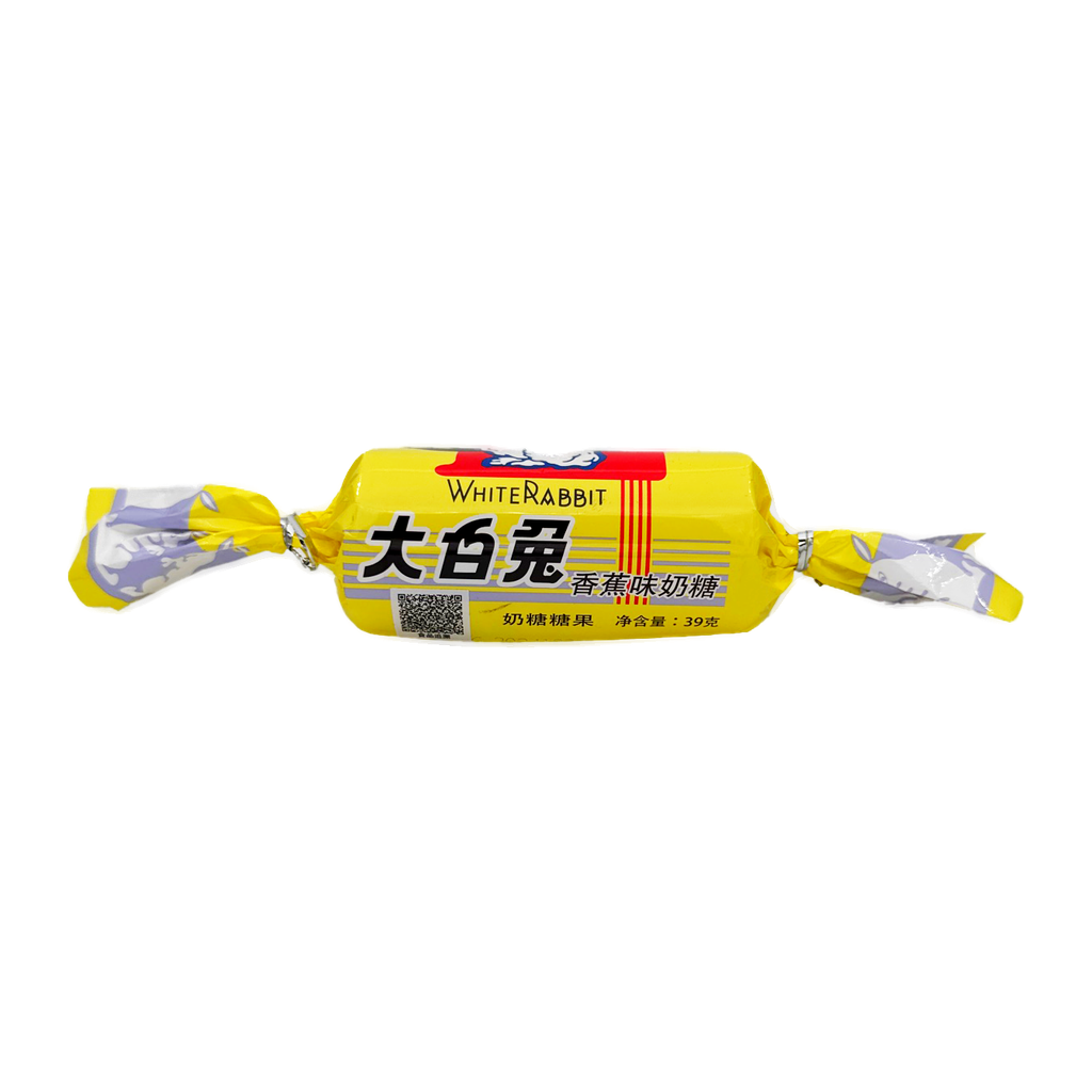 White Rabbit Candy Banana Flavour 39G