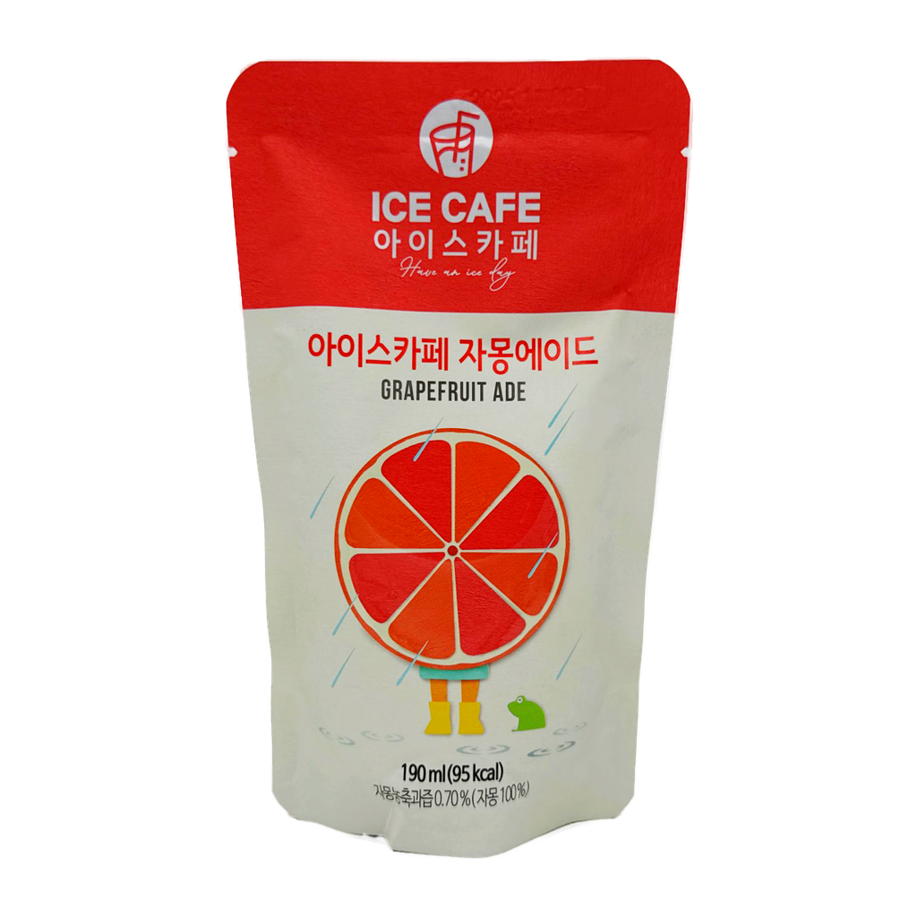 Wooshin Ice Cafe Grapefruit Ade 190Ml