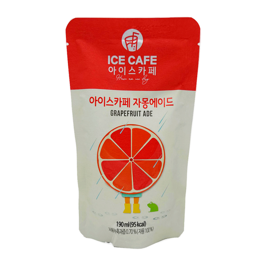 Wooshin Ice Cafe Grapefruit Ade 190Ml